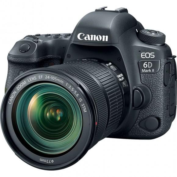 Câmera Canon DSLR EOS 6D Mark II (kit)