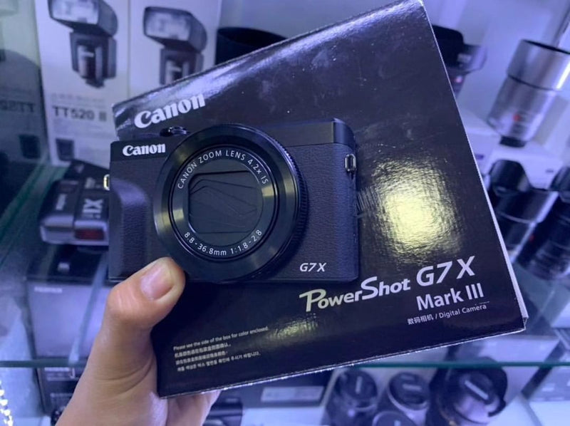 Camera Canon G7x Mark III